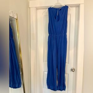 Universal Threads Linen Open Back Jumpsuit